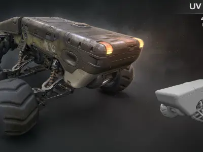 HardSurface Kitbash Vol 1 3D model