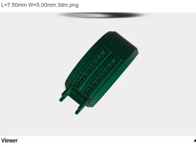 Men Ring with an Asscher Cut Center Stone 3D print model