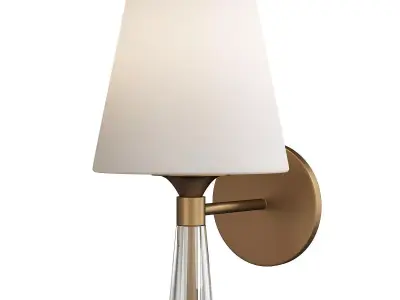 Ramsey  1 Light Wall Mount Low-poly 3D model