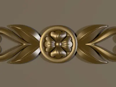 dekor ornament Free 3D model order