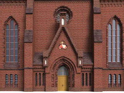 St Nikolai Church Kiel 3D model
