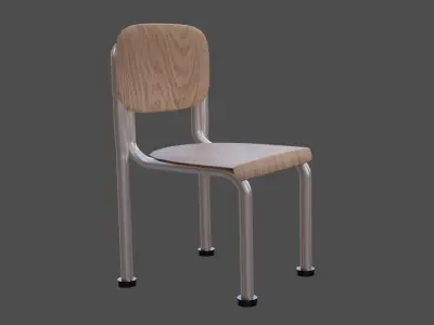 School Old Class Room 3D model