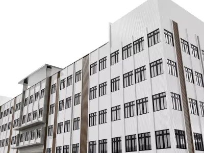 SCHOOL BUILDING NO136 A 3D model