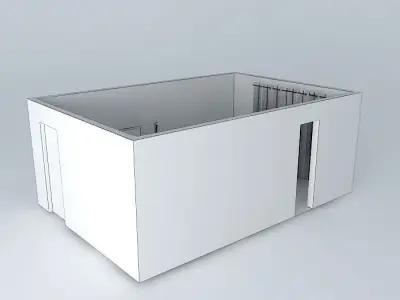 keniaorkut house with window Free 3D model