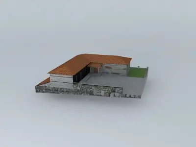 Winery house 3D model
