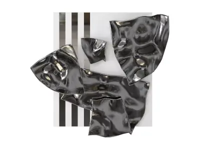 Art Abstract R01 3D model