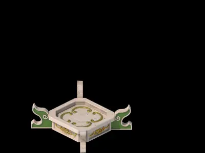 Game Architecture - Gazebo 1127 3D model