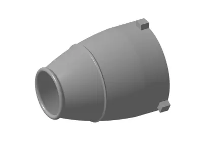 REFLECTOR FOR LIGHT WITH BOWENS BAYONET 3D print model