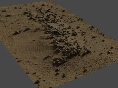 Rockpile 3D model
