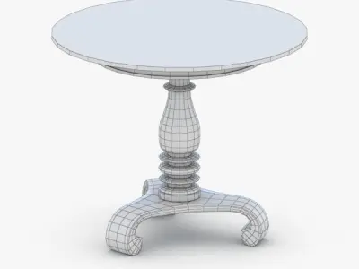 0333 - Table Low-poly 3D model
