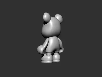 Super Bear Toy 3D print model