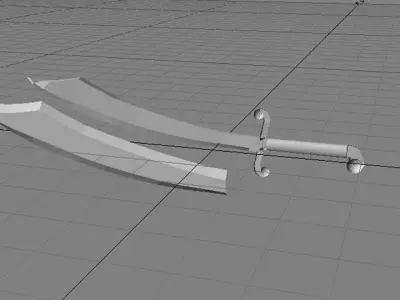 Sword - Tang 3D model