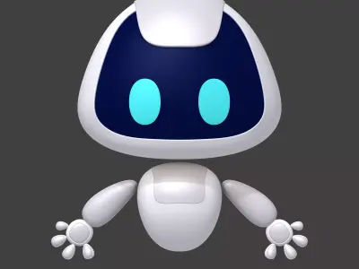 Robot Cartoon 3D model