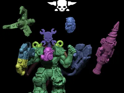 Orkaz Exo Boss 3D print model