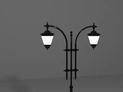 Street Lamp Post 3D model