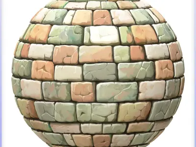 Stylized Wall Seamless Texture Texture 46