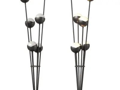 Soho Home floor lamp Seed 3D model