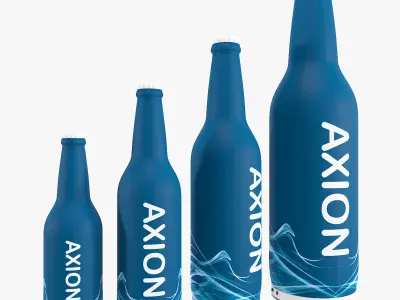 Bottle inflatable Axion 3D model