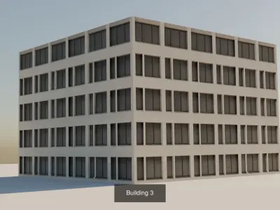 Buildings 3D Model Pack purchase