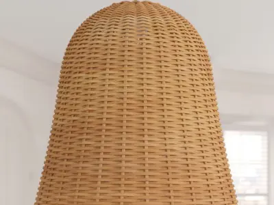 Keiser Light Single Bell Pendant 3D model