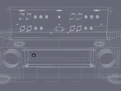 High-end pre-amplifier Esoteric C-02X 3D model
