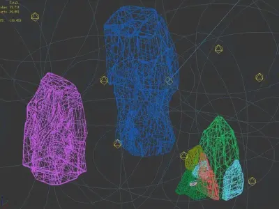 Not Zhoushan - Volcano - Stone 02 3D model