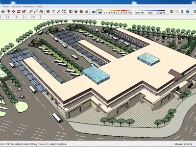 Sketchup Terminal C3 3D model