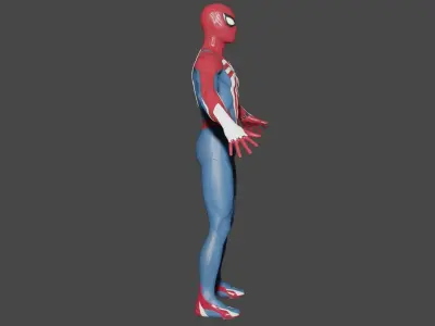 Spiderman Advanced Suit 3D model