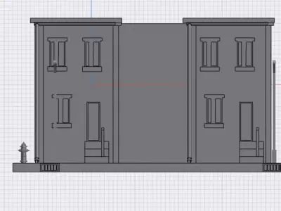 Roll House 3D model