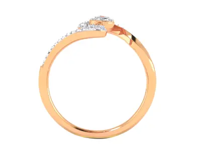  Women Ring Render 3dm STL MTL SLC JCD OBJ FBX Details 3D print model 48