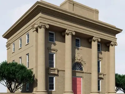 Curzon Street Station  Birmingham UK 3D model