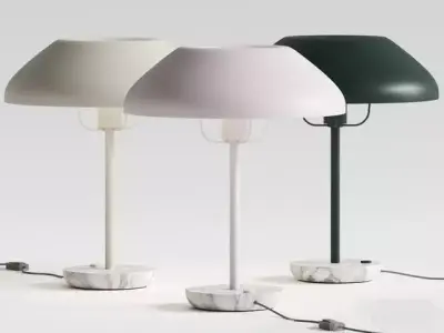 Blu Dot Beau Table Lamps 3D model