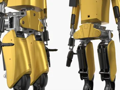  Humanoid Robot Kepler Yellow 