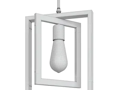 1 Light Mini Pendant Lighting 3D model
