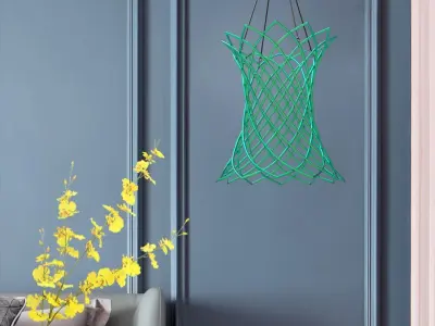 Pendant Lamp Shade 3D print model buy