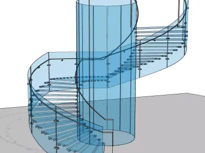 Apple Stairs 3D model