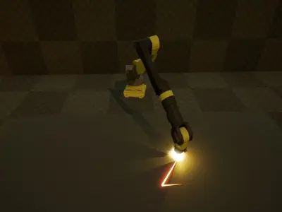 Machinery Particle FX Low-poly 3D model