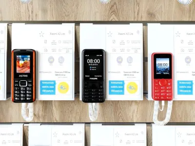 Mobile Shop 3D model