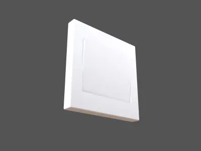 Light Switch v1 001 Low-poly 3D model