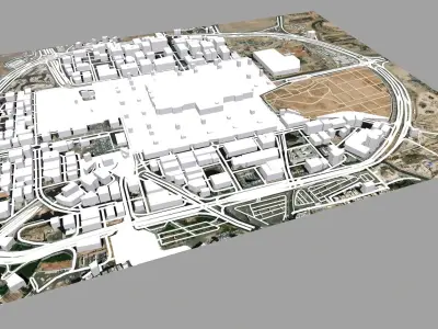 Cityscape Medina Saudi Arabia 3D model