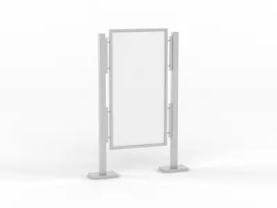 Billboard 3D model