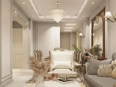 CLASSIC INTERIOR HOME 3D model