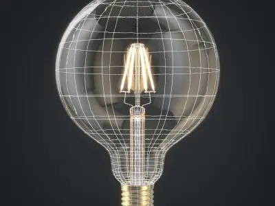 Light bulb 18 3D model
