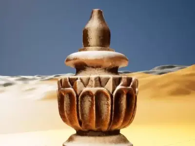 Pillar Top - House Exterior 3D model