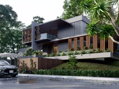 Lumion 12 SCENES PREMIUM EXTERIOR EFFECT READY   3D model