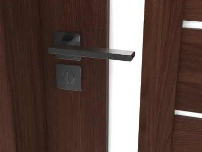 Interior doors Modern Bianca 3D model