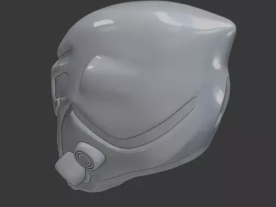 Sci Fi Helmet 3D Printable Model 3D print model