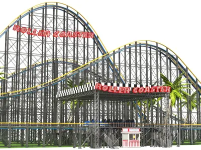  Detailed Updated Roller Coaster 