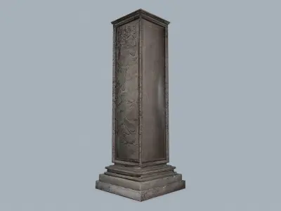 monolith Low-poly 3D model