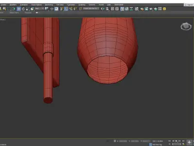 Cormac Sconce Low-poly 3D model